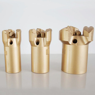 金刚石钻头 内凹三翼无芯钻头 厂家直销三翼金刚石 复合片钻头