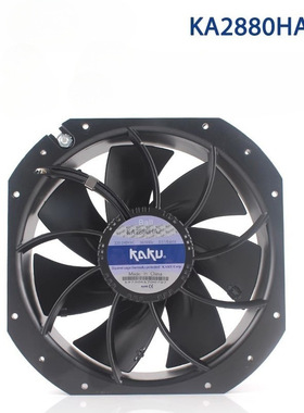 全新KAKU卡固KA2880HA2 220-240V 0.57/0.64A工频轴流散热风机