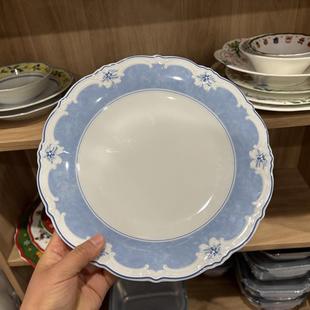 陶瓷餐具甜品盘西餐 德国进口狮牌男爵夫人咖啡杯深盘菜盘家用欧式