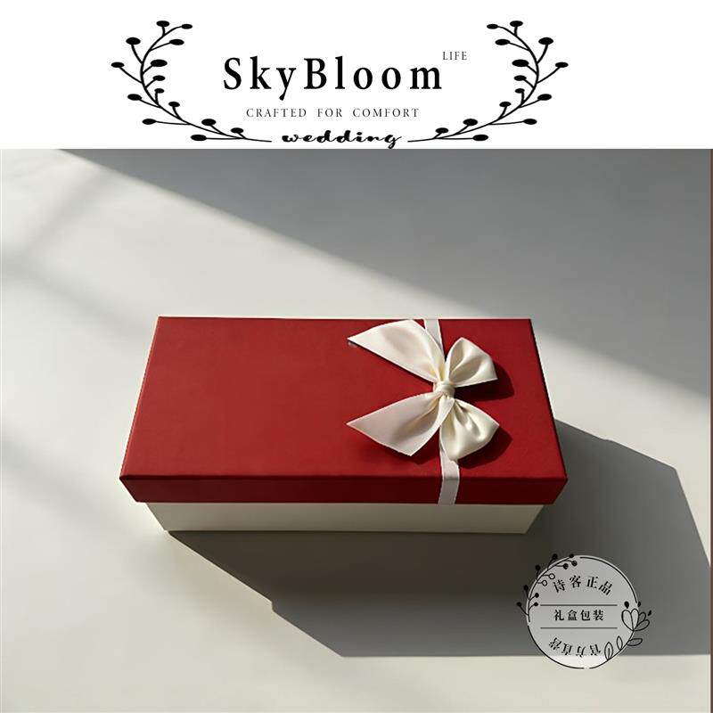 SkyBloom诗客轻奢精致高透水晶威士忌洋酒杯玻璃杯子家用礼盒包装