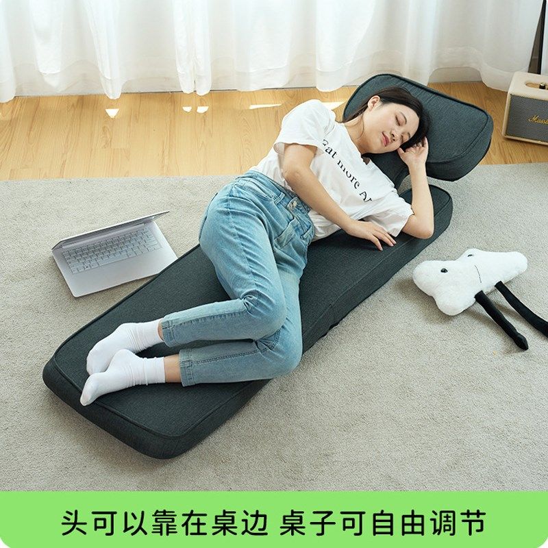 懒人沙发榻榻米座椅子折叠单人床上日式卧室阳台飘窗靠背一体坐垫