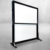 科爵移动支架式 可升降大白板绿板黑板活动学校幼儿园看板高档写字