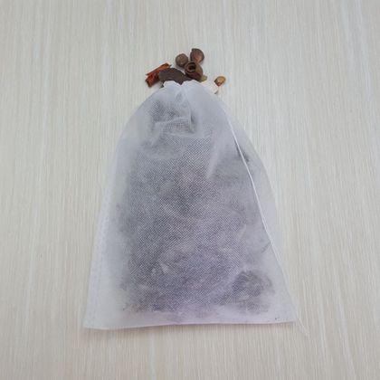 100片16*21cm无纺布抽线隔渣袋煎药袋过滤卤料调料包煲汤袋中药袋