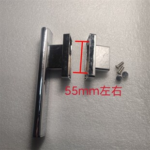 整体淋浴房拉手浴室门拉手卫生间玻璃门移门把手孔距55mm塑料