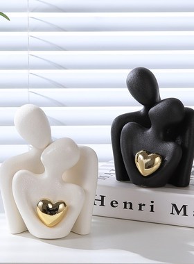 简约现代家居客厅酒柜摆件高级感小众鞋柜电视柜装饰品送生日礼物