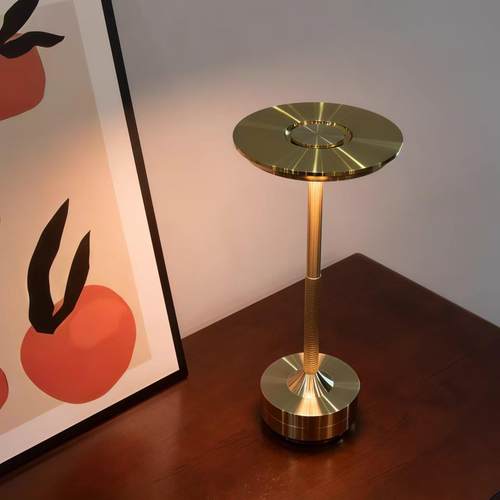 轻奢现代简约复古餐厅酒吧清吧户外酒店装饰台灯床头充电氛围桌灯