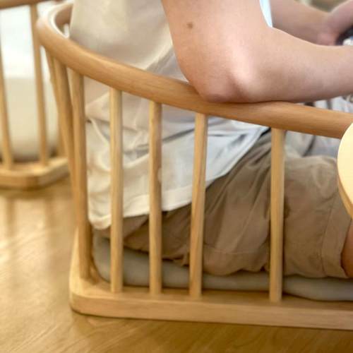 实木榻榻米座椅茶椅日式椅子和室椅无腿椅床上靠背椅飘窗椅地台椅