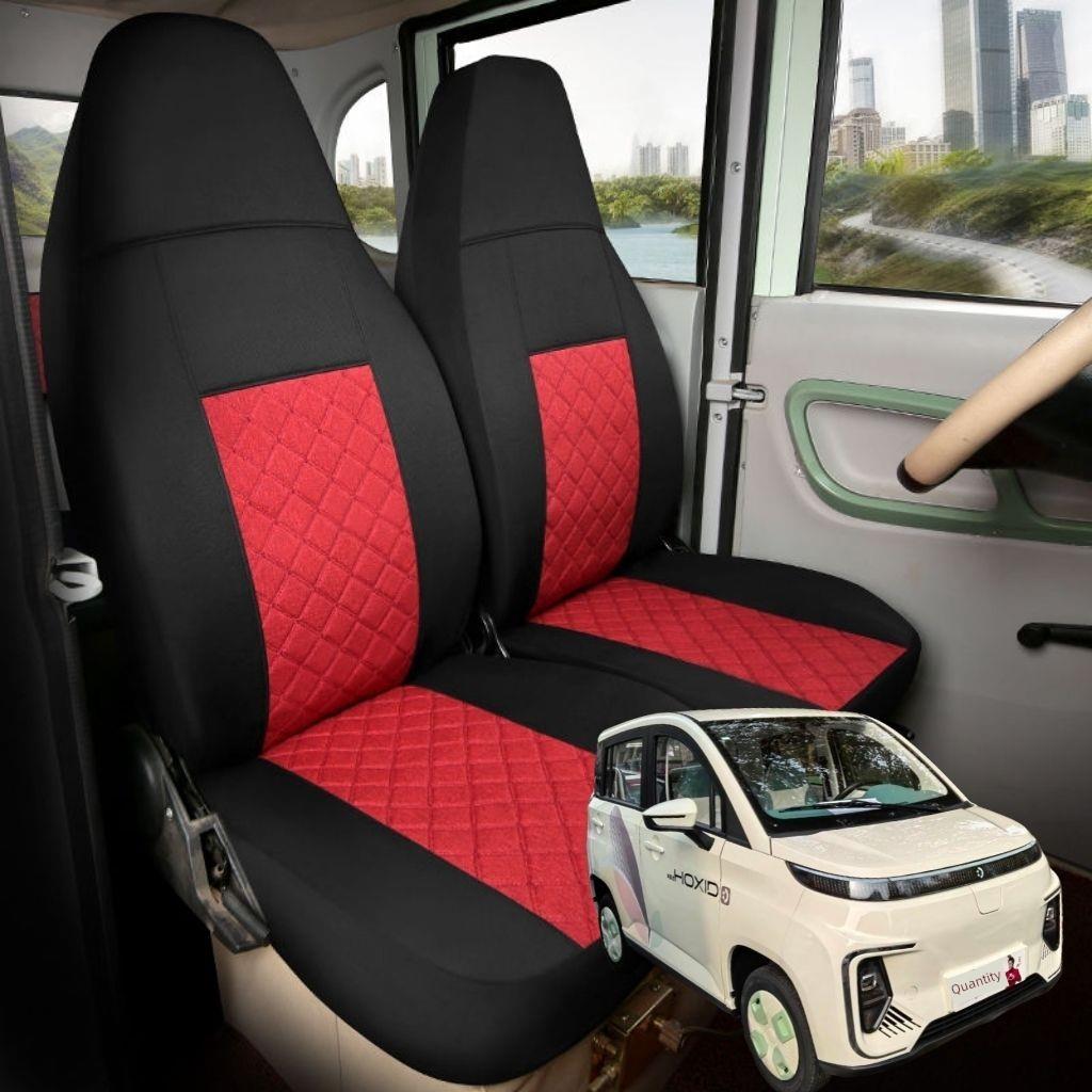 鸿喜达H7四轮电动车座套坐垫套全包围布艺亚麻四季通用坐套