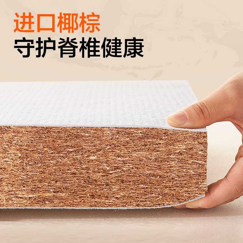 凉席床垫a冬夏两用椰棕床垫护脊10cm厚乳胶家用卧室定制儿童榻榻