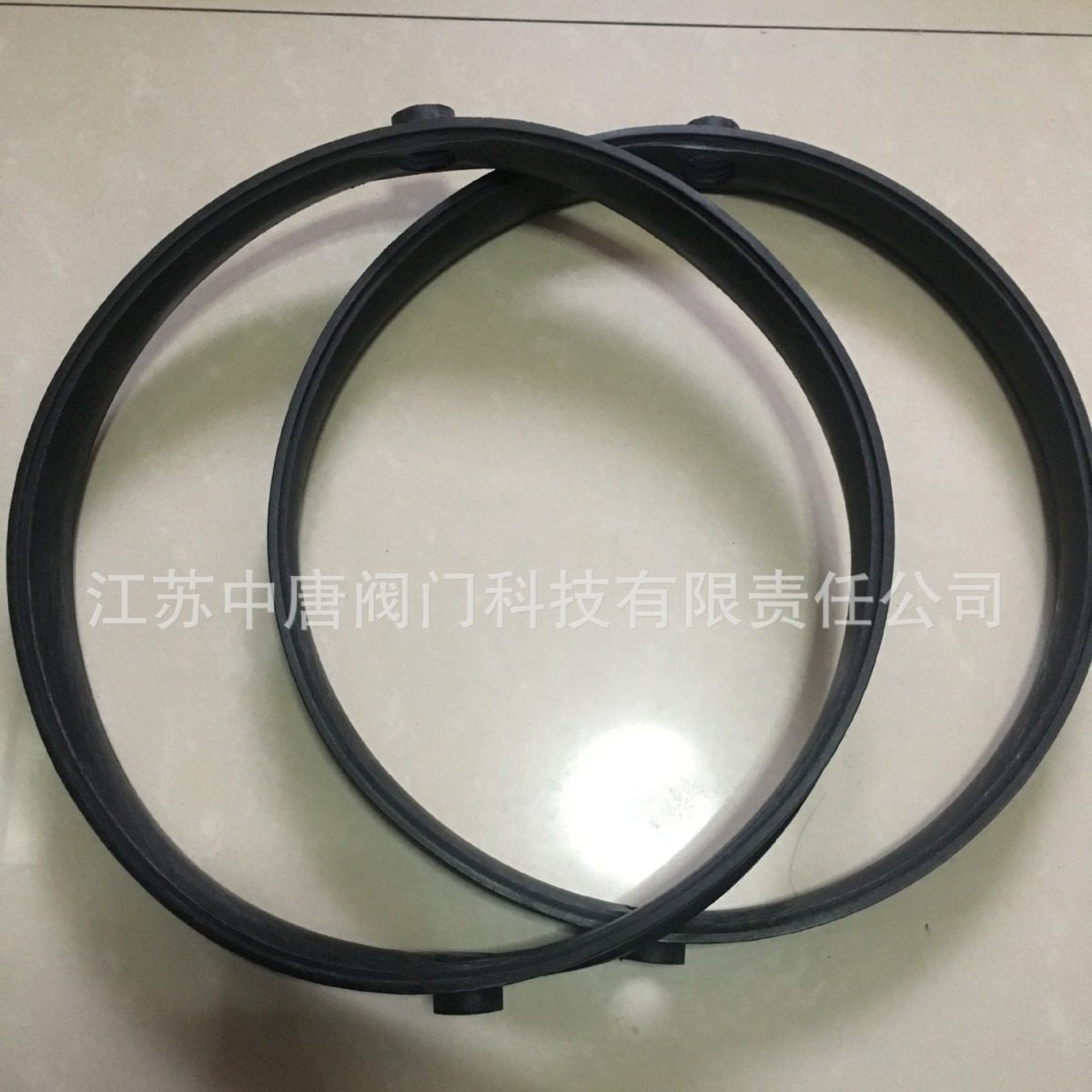 VFS、V2FS气动粉尘蝶阀胶圈 三元乙丙橡胶 DN250 DN300 DN350