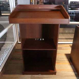 迪欧办公家具板式 酒店餐厅小型接待台学校发言桌 培训演讲台