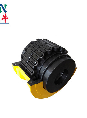 天牛供应 带铝合金罩壳 蛇形弹簧联轴器 JS23风机用联轴器