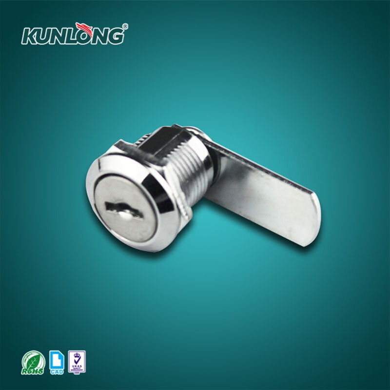 机箱配电柜门锁尚坤SK1-003圆头安全转舌锁开关柜门挡片锁厂