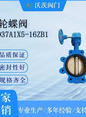 厂家直供涡轮LT型蝶阀LTD37A1X5-16QB1DN100锁闭阀