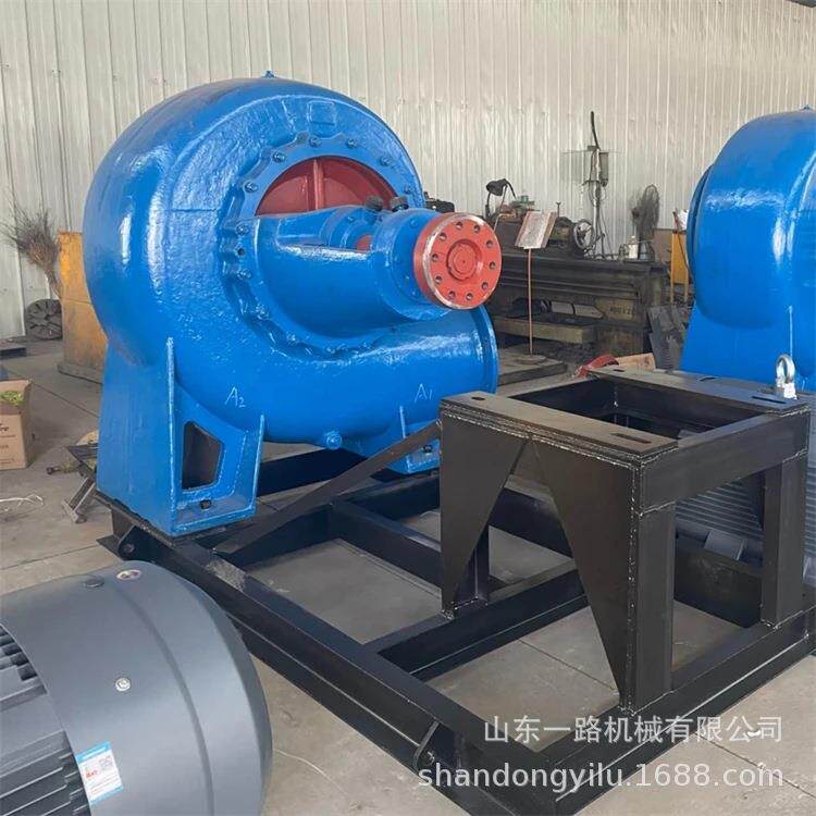 柴油机农用灌溉抽水泵10寸12寸大流量混流泵卧式排灌污水泵