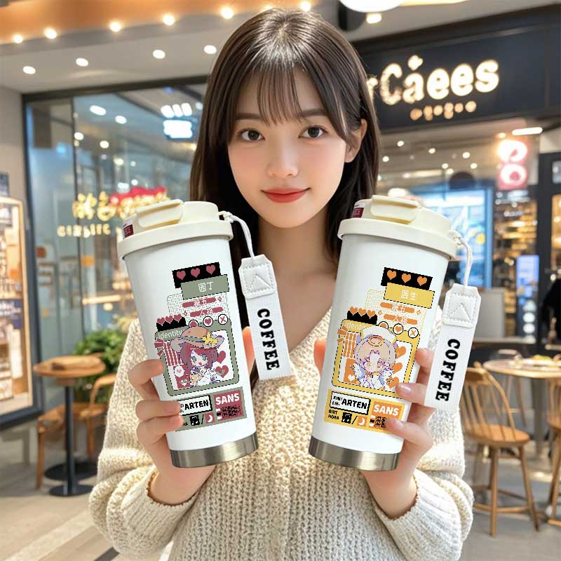 316不锈钢530毫升图案高清易清洗
