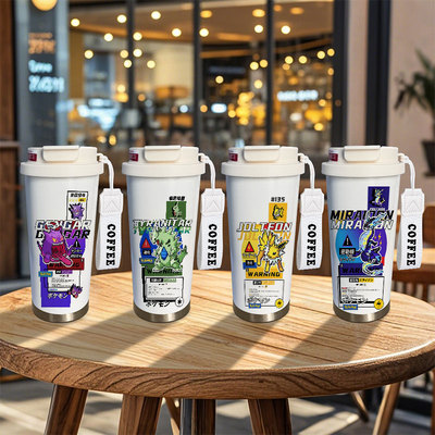 316不锈钢530毫升图案高清易清洗