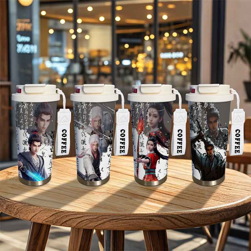 316不锈钢530毫升图案高清易清洗