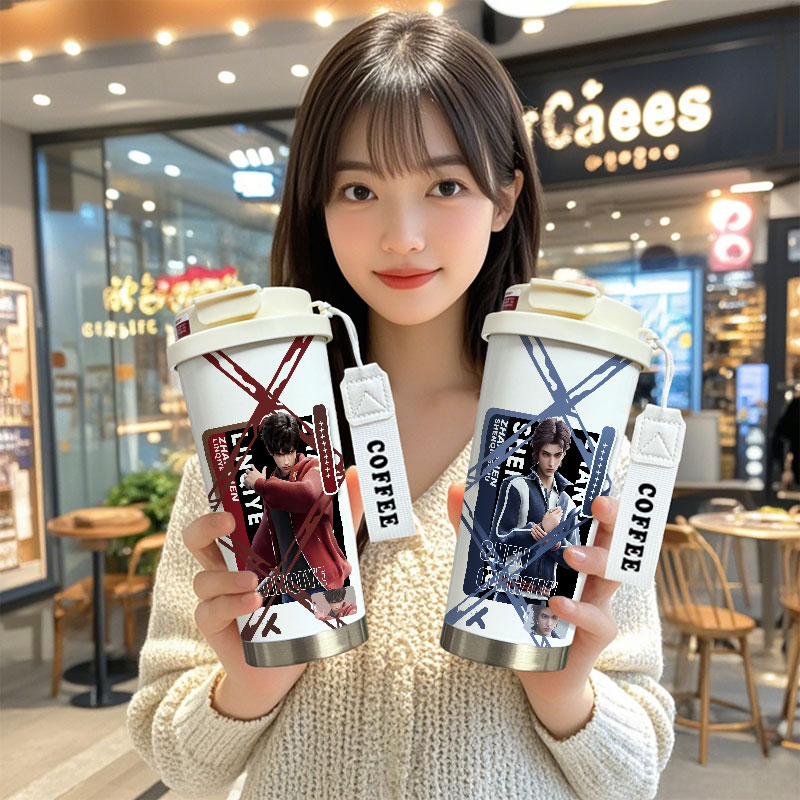 316不锈钢530毫升图案高清易清洗