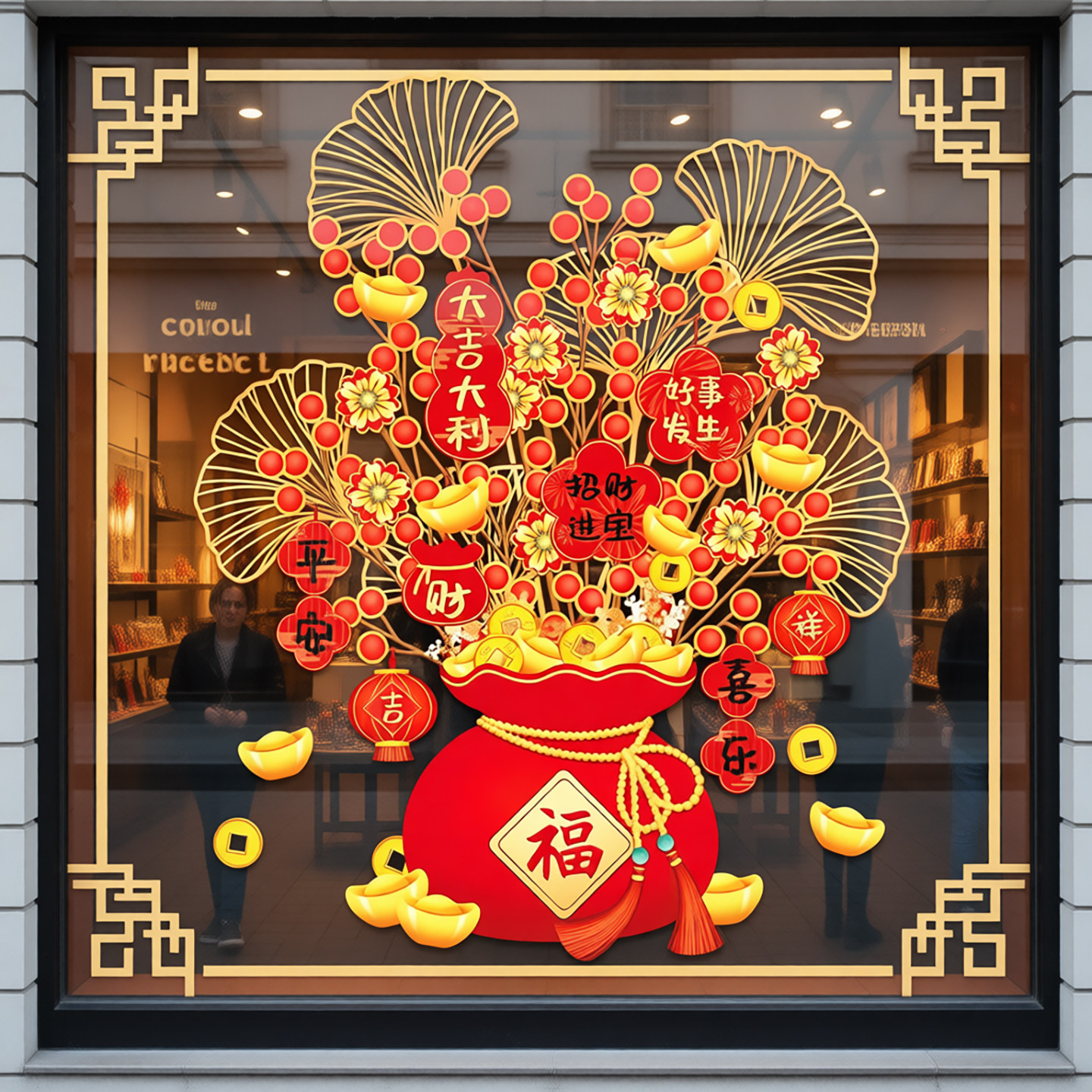 窗花2026新款马年春节装饰