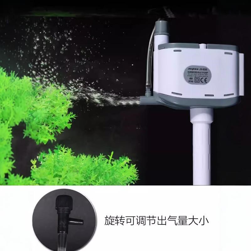 三合一潜水泵鱼缸过滤器静音抽水增氧泵上过滤水循环Y水泵水族箱
