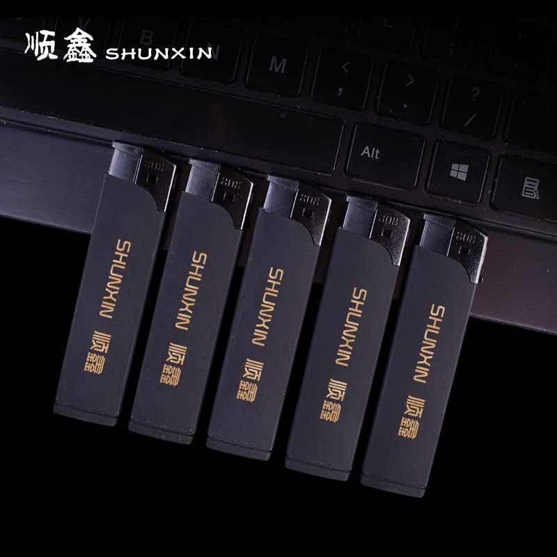 橡皮广告火机定制订做一次性x防风火机定做印字刻字logo