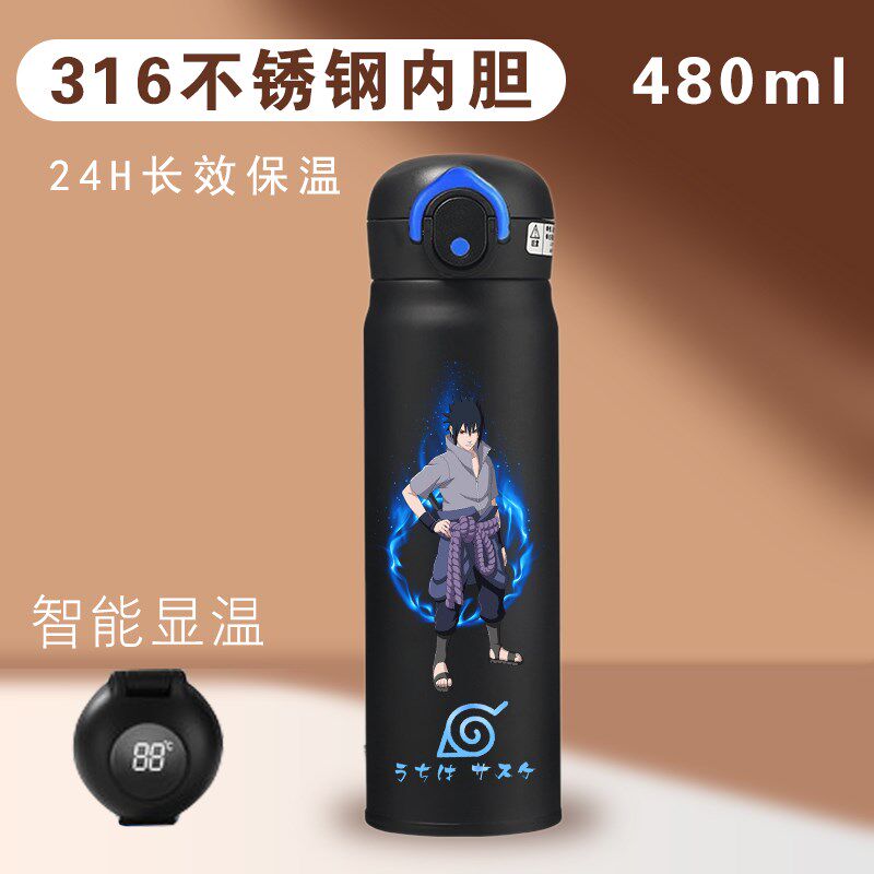 保温杯儿童上学专用 男孩新款大容量水杯316食品级小学生防摔杯子