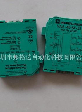现货倍+福模块VAA-4E-KF-ZE订货号87521拆机成色新