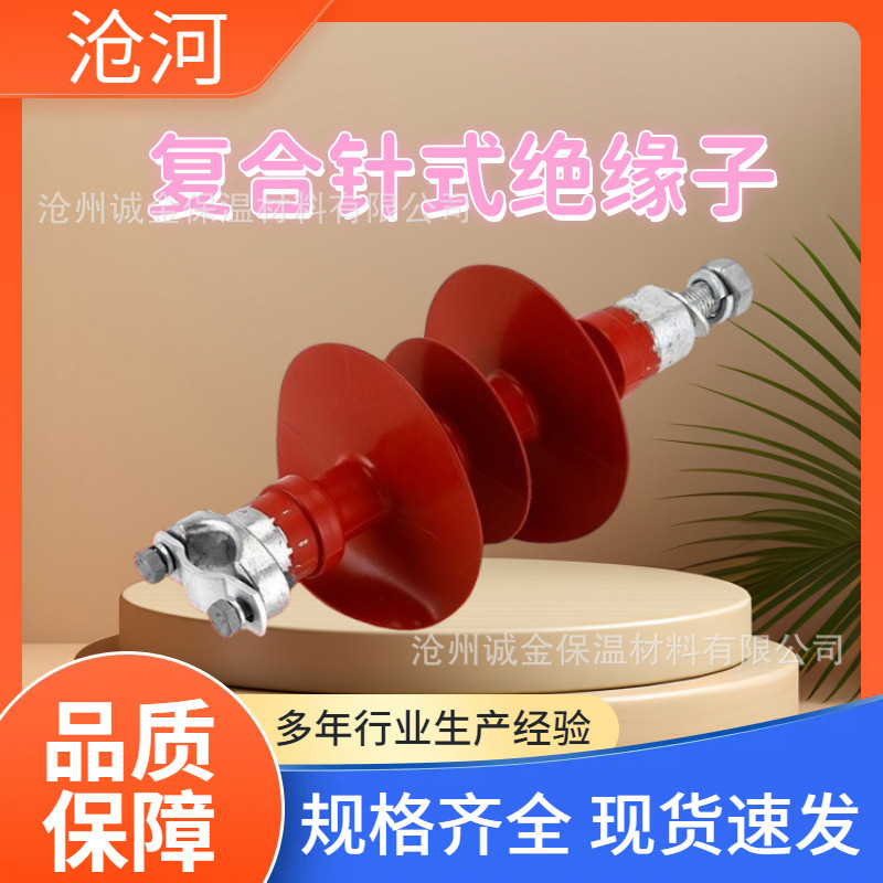 高压复合针式绝缘子FPQ-10/4T20工厂直供10kv硅橡胶高压绝缘子M20