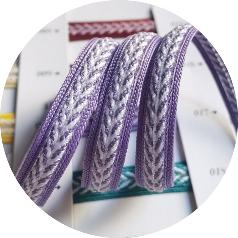 定购21色11mm涤纶间鱼丝扁带 C92010鑫盛达绳带 5000码起购