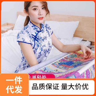 ?卷布绣架绣框一1米 十字绣架子不锈钢十字绣架子可调批发大号