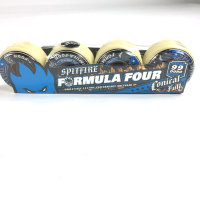 小火人滑板轮子双翘滑板碗池轮动作99a 101a回弹滑板轮子spit