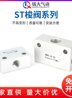 梭阀系列 液压马达梭阀高压梭阀液压三通梭阀VUSF G1 G3/4 G1/2