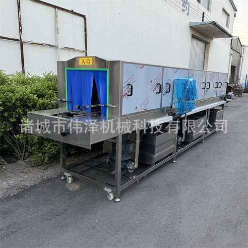 食品周转筐清洗机 高压喷淋洗筐机 果蔬筐清洗设备