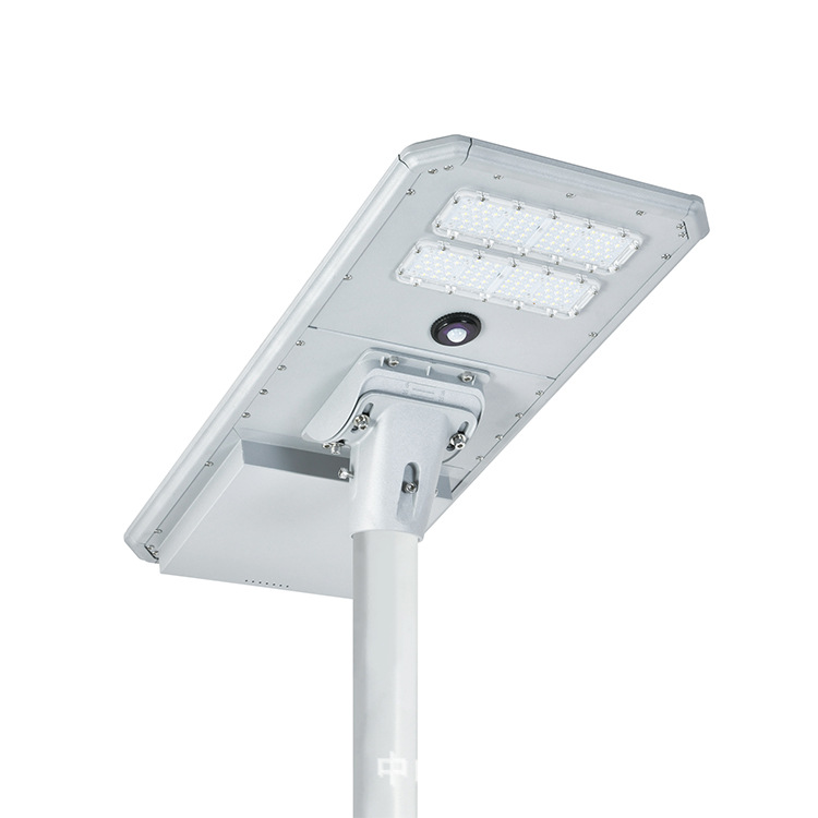 型材铝太阳能灯人体感应一体化庭院灯防水100w200w路灯IP65防水