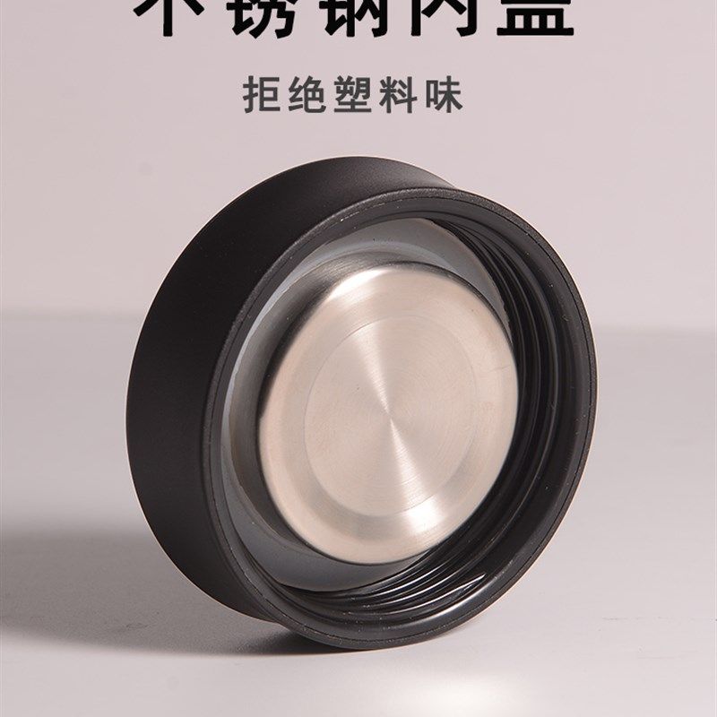 陶瓷内胆保温杯中药泡茶杯时尚大容量便携女学生咖啡简约水杯提绳