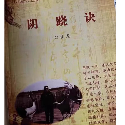 阴跷诀！扭转未来的千古秘诀 哲龙性理融合之道 中医养生书