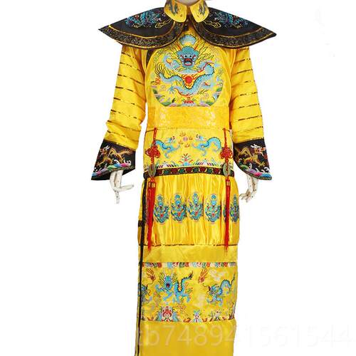 正品清乾出隆雍正皇帝皇朝后古装康熙帝王帝后朝服龙台袍凤袍舞演