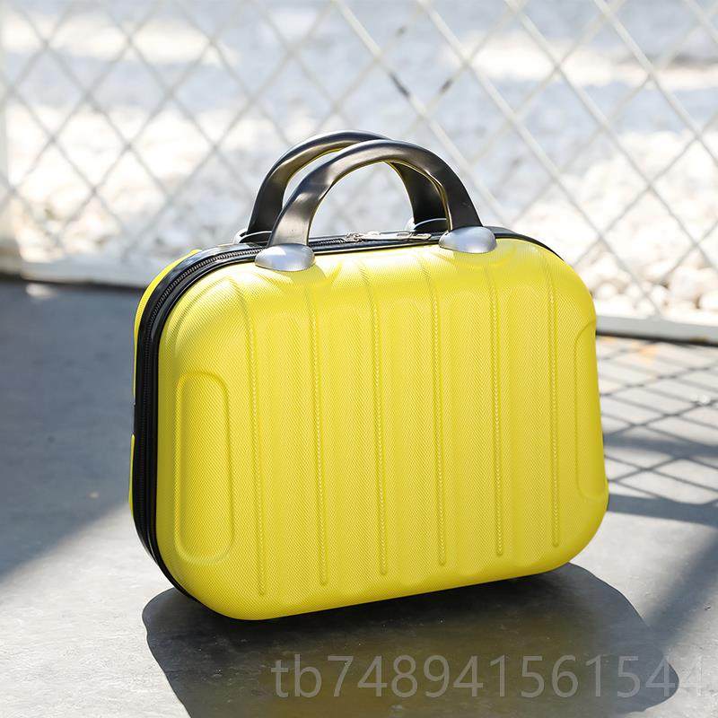 正品14寸大行李箱妆包手提箱复古时尚手提包耐收纳化包女容量用新