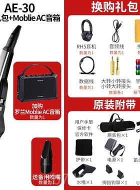 正品R oland 罗兰电吹吹管乐器 AE20AE3人0电子管萨克斯成 AE10升