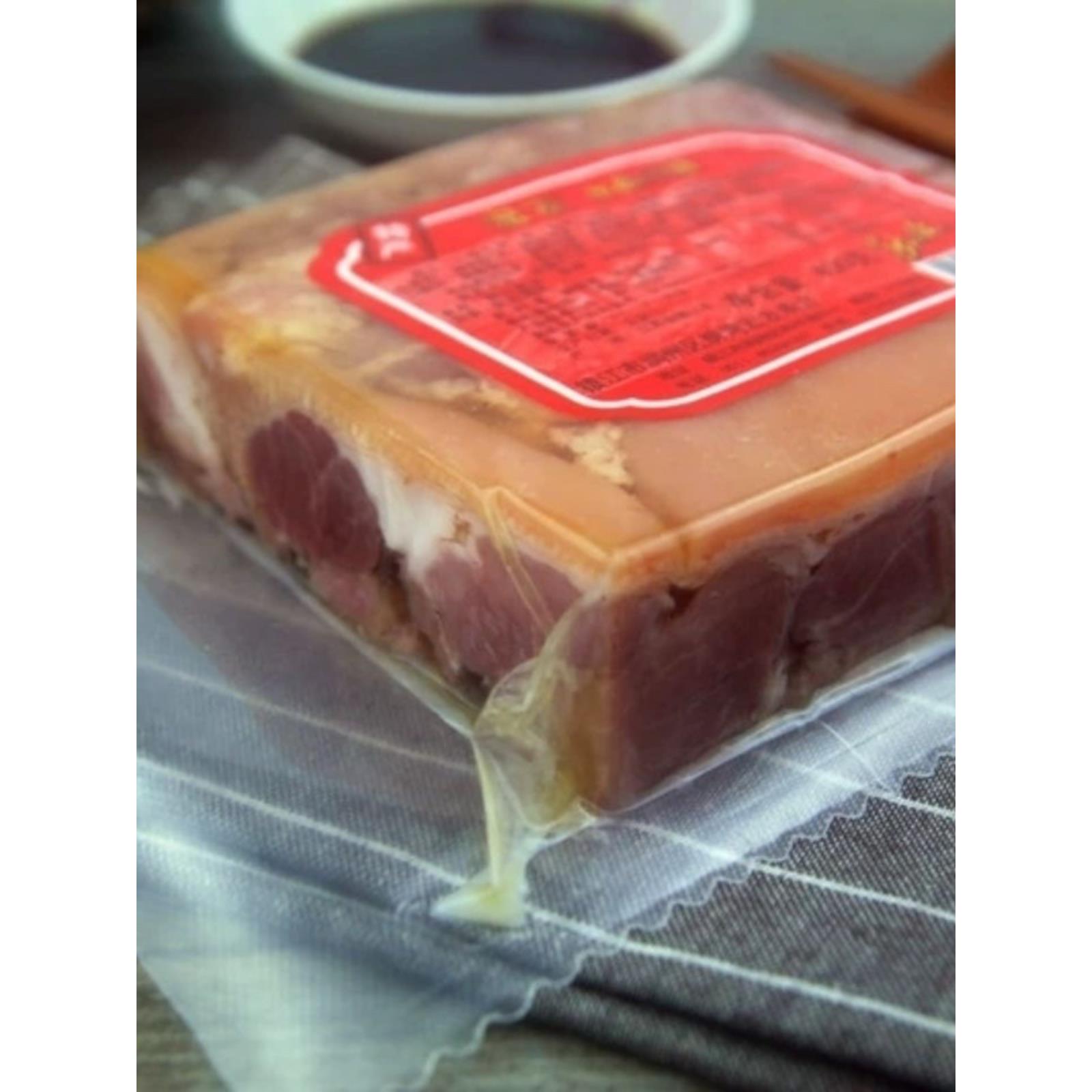 红友菜肉镇江特色水晶菜冷盘400克新鲜红烧熟食猪肉冰袋