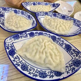 【顺丰包邮】巴掌大的鲅鱼水饺山东威海正宗手工大个饺子早餐蒸饺