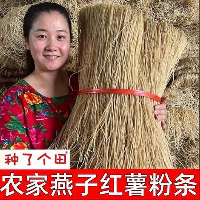 农家燕子种瞭个田正宗红薯粉条山东纯手工加粗粉地瓜粉条细粉宽粉