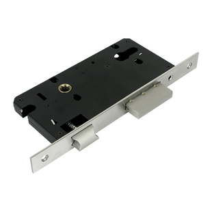 精选85锁体大门锁不锈钢铝合金门锁平开阳台体配件老式塑钢门执手