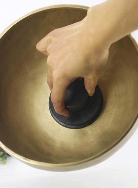 精选尼泊尔颂钵吸钵器佛音碗橡胶吸钵器音疗佛音钵提钵器吸盘铜磬