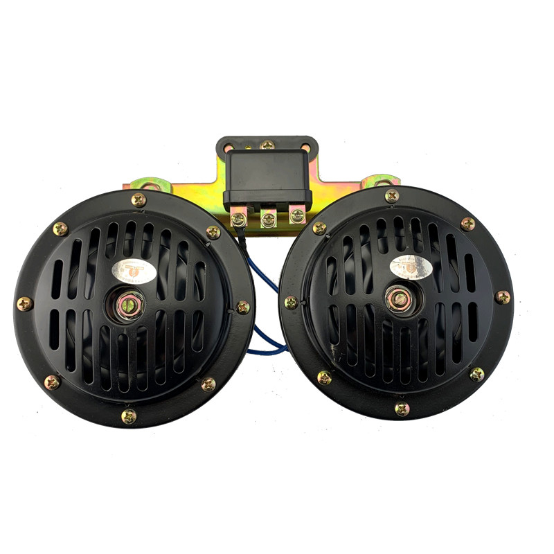 12V24V汽车货车叉车铲车挖机中巴大客工程车DL50GD双音盆型电喇叭
