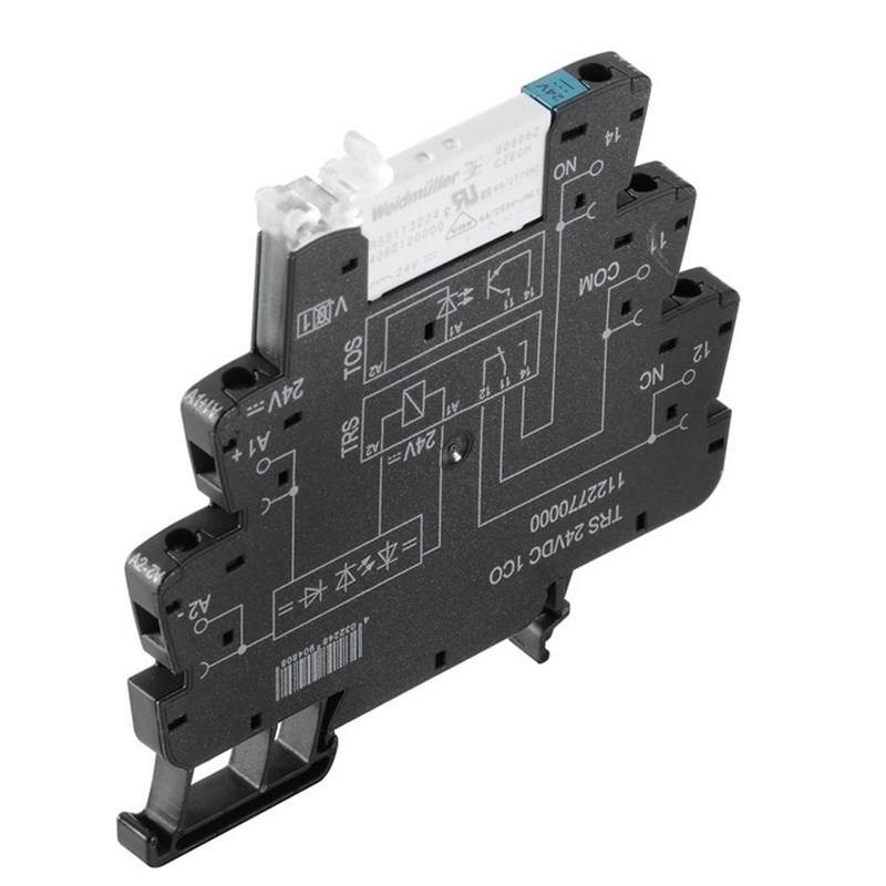 魏德米勒 TRS 24VDC ACT 超薄继电器 通讯继电器 1381900000