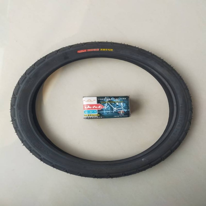 极速轮胎16寸儿童折叠自行车47-305/16X1.75外胎内胎单Z车配件包