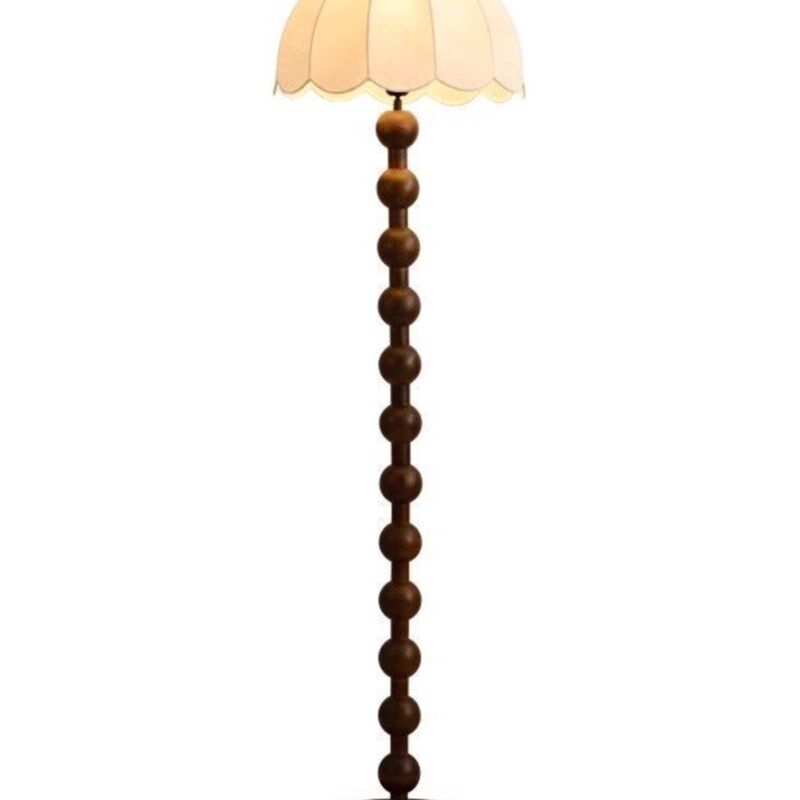 客厅落地灯沙发旁边高级感中古风艺术氛围感覆古立式台灯2025新款