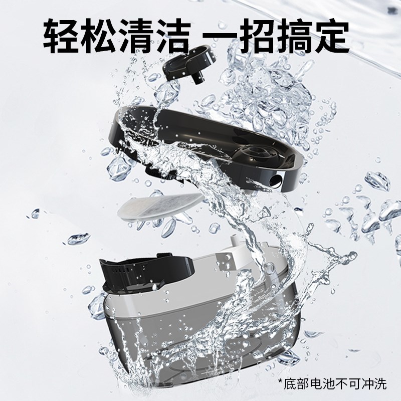 毛皮皮猫咪饮水机流动循环宠物自动饮水器不插电狗狗喝水大容量